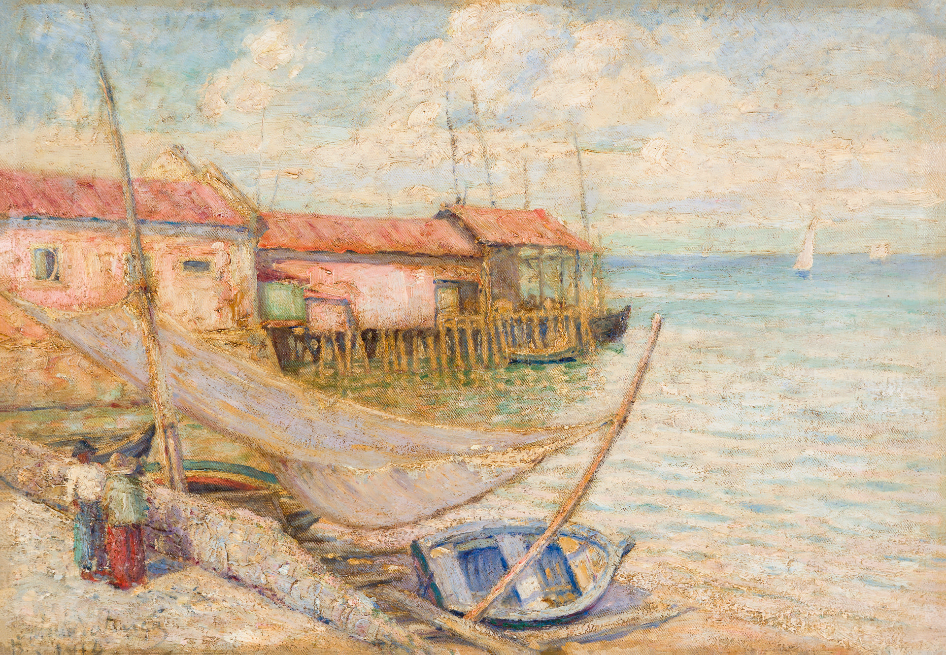Warehouse and Boats