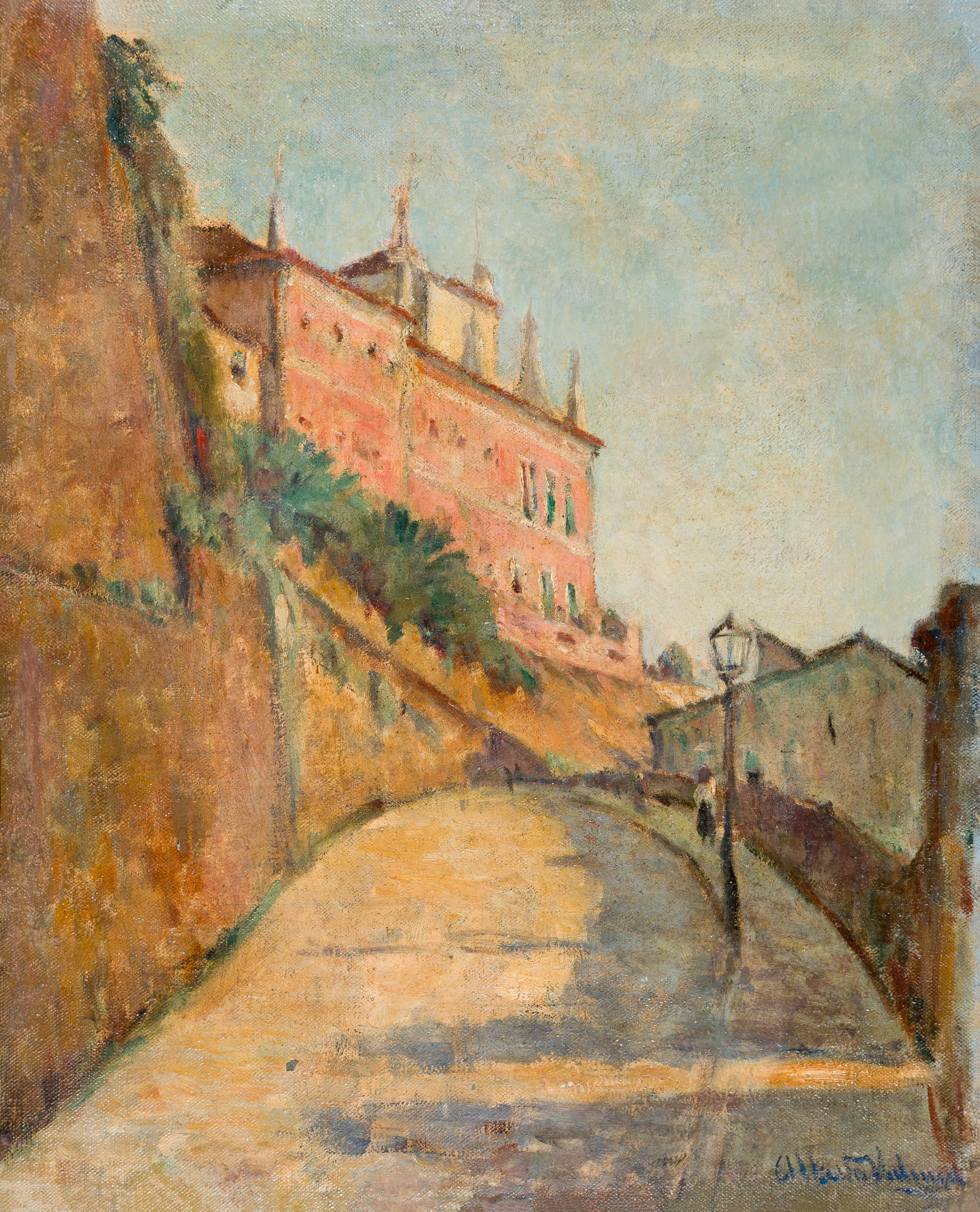 Ladeira da Montanha (and old São João Theater)