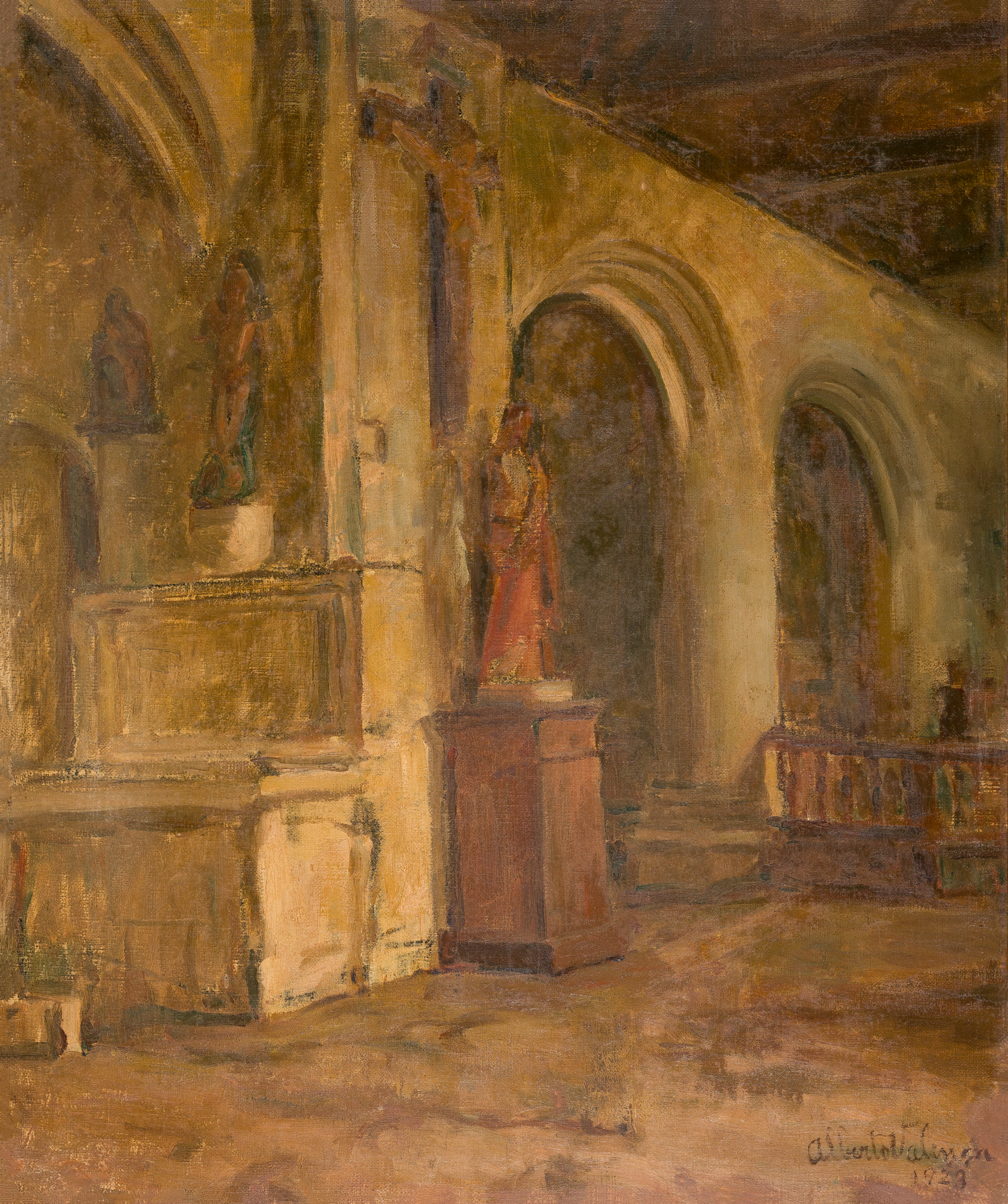 Interior of a Church or a Convent