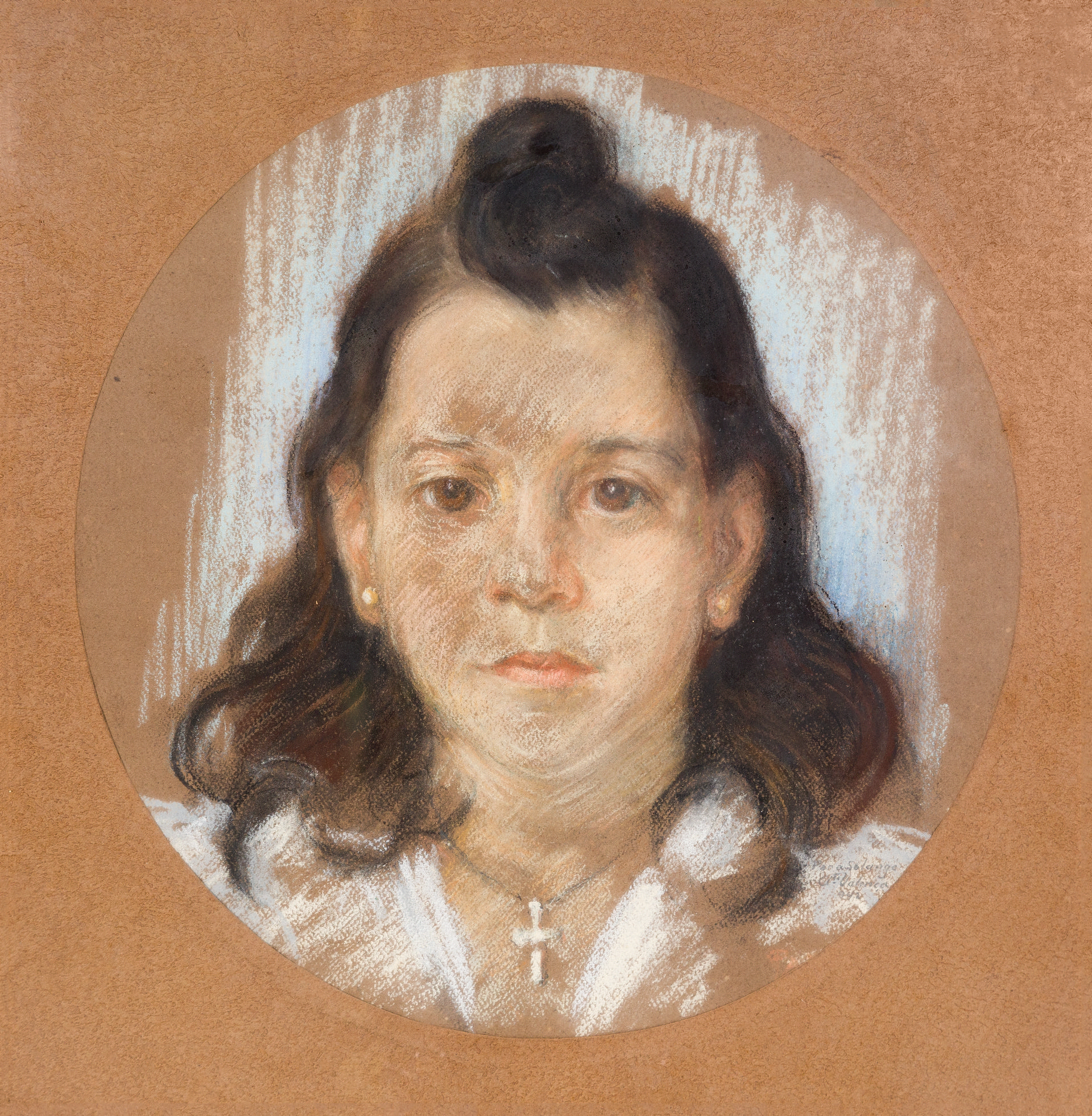 Portrait of Solange as a girl