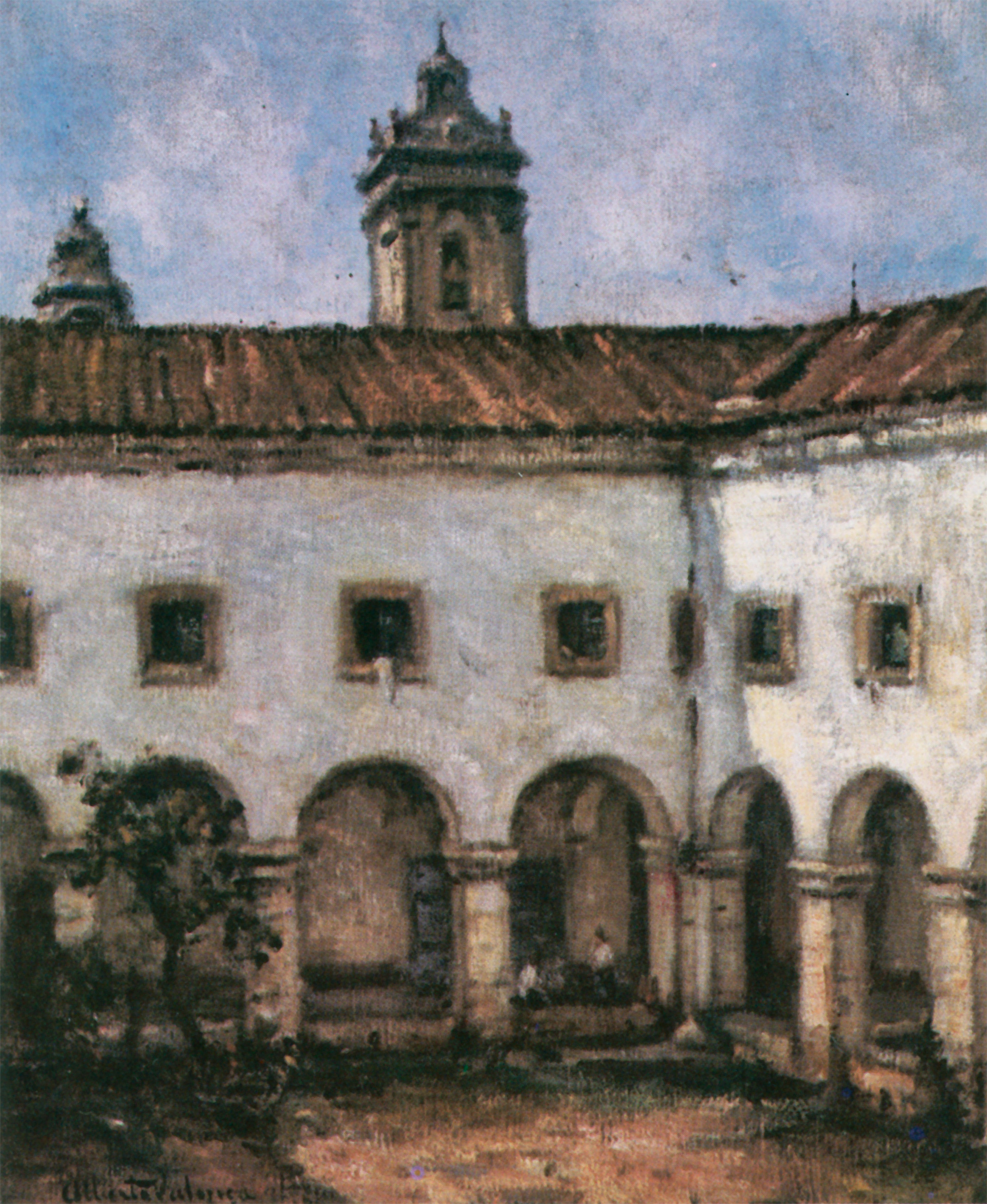 Carmo Convent Courtyard and Cloister I